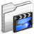 Movies Folder white Icon